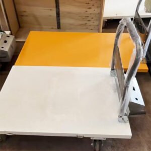 trolley with lifting platform