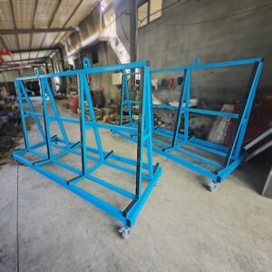 glass moving trolley
